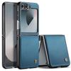 For Samsung Galaxy Z Flip 6 5G ,Flip6 Phone Leather Case ,Full Body Cover Ultra-Thin Shockproof Support Wireless Charging