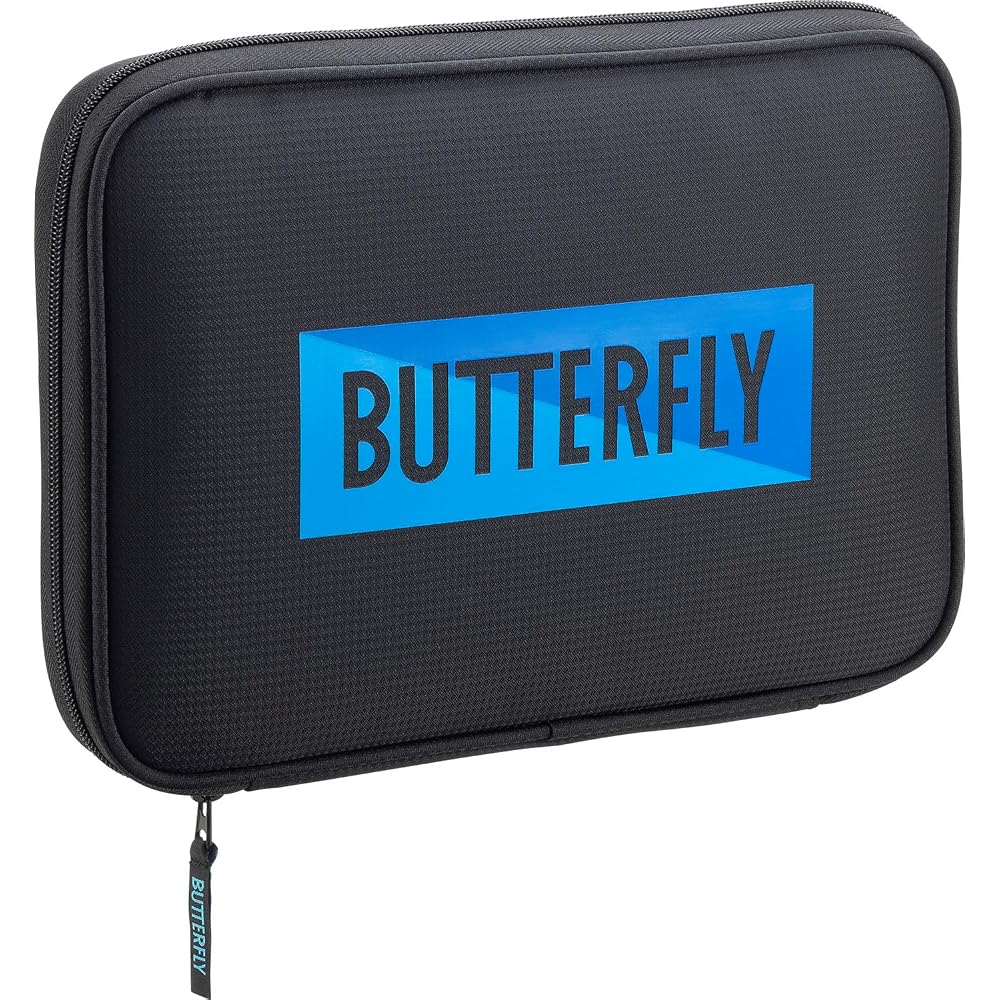 Butterfly YT Case Blue Table Tennis Racket Case Holds 2 Rackets Durable Design