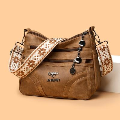 Fashion Shoulder Bag Women's Bag Large Capacity Soft Leather Texture Tote Bag Fashionable Versatile Mother Bag Women's Bag
