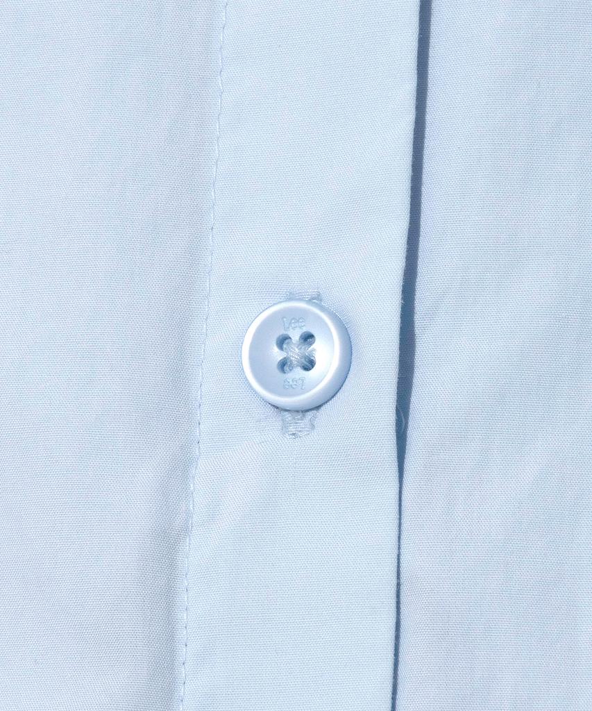 LEE Women Oversized Shirt Midi Dress Light Blue