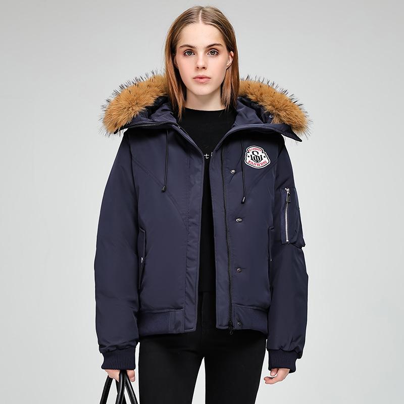 New Cold-proof Clothes, Loose Warm Padded Jackets, Padded Jackets, Women's Fashion Big Fur Collar Jackets