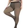 Europäische und Amerikanische Übergröße Schwarze Transparente Seidenleggings - Frühjahr/Herbst Kollektion, 80g