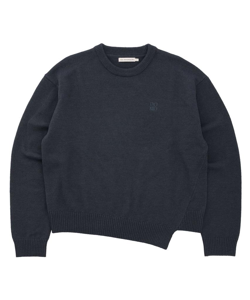 NOWANDTOMORROW Basic Knit Pullover [5 Color]