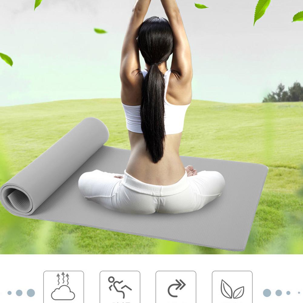 NBR Yoga Mat Closed Cell Foaming Body Yoga Mat Non Slip Exercise Mat