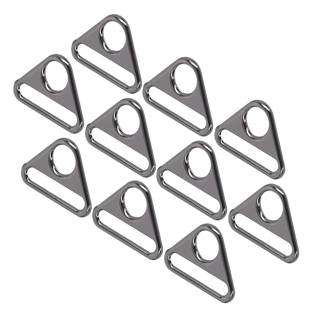 10Pcs Adjustable Buckle 38mm Adjustable Zinc Alloy Multi Purpose Lightweight Portable Luggage