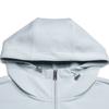 FILA Milano Series Simple Loose Hooded Casual Jacket Women jackets Pearl-Gray F11W635506FGY