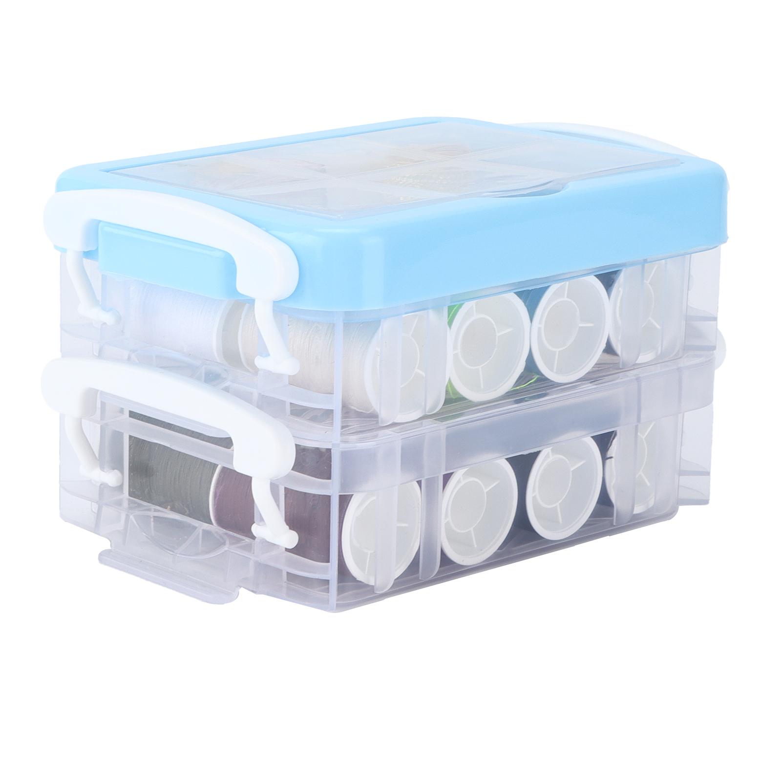 

Швейный набор Простой портативный набор ниток и игл Швейные принадлежности с ящиком для хранения для взрослых домохозяйств