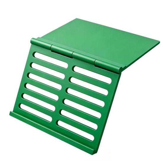 Mahjong Card Holder for Table 3D Printed Angled Viewing Display Rack Under-Mat Slide-in