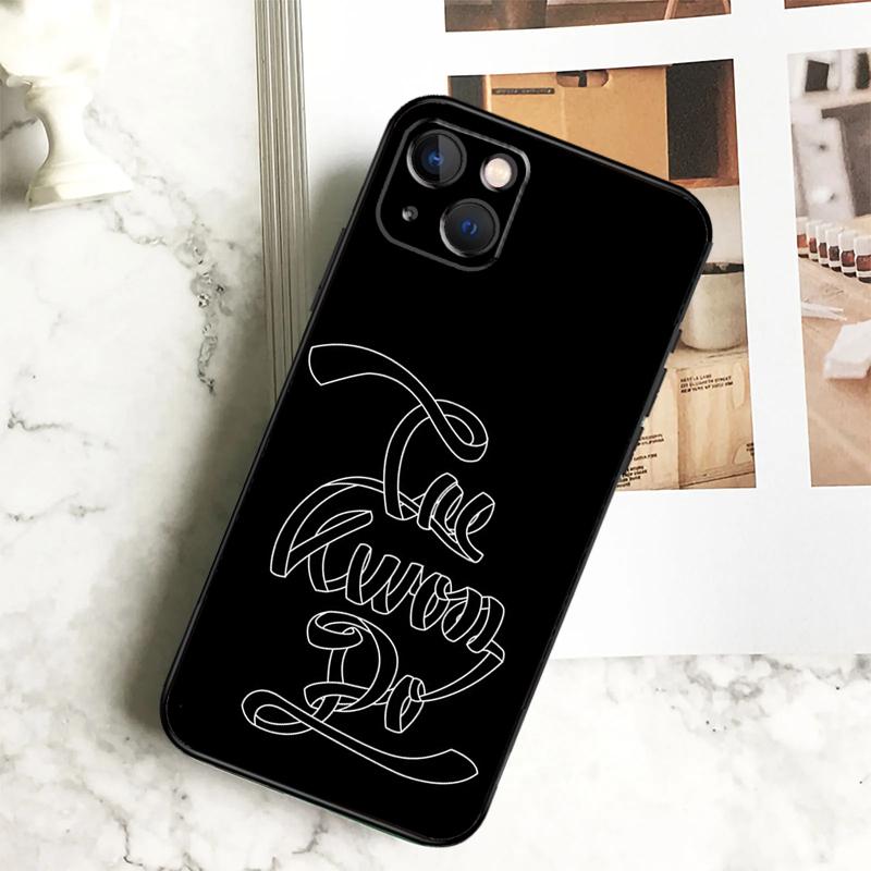 Kungfu Taekwondo Phone Case For iPhone 17 16 14 13 12 11 15 Pro Max Plus 12 13 Mini 16e 17 Air Cover Coque