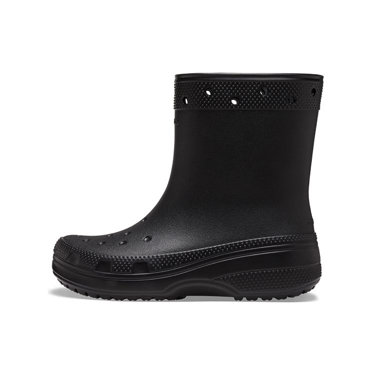 Crocs Flat Short Boots Unisex Boots Black 208363-001