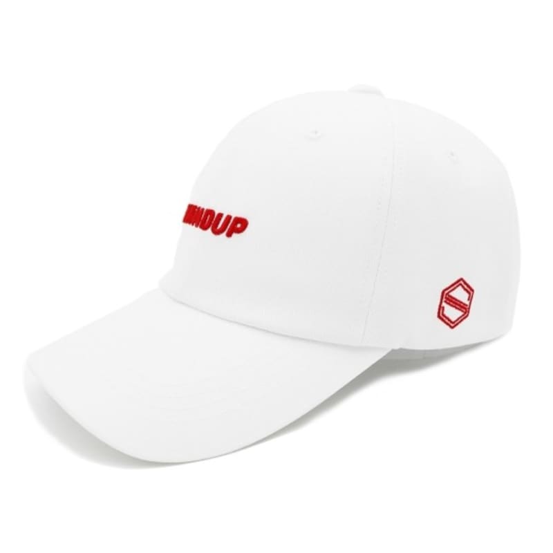 

STANDUP 3D Red and White Color Ball Cap REGULAR FIT