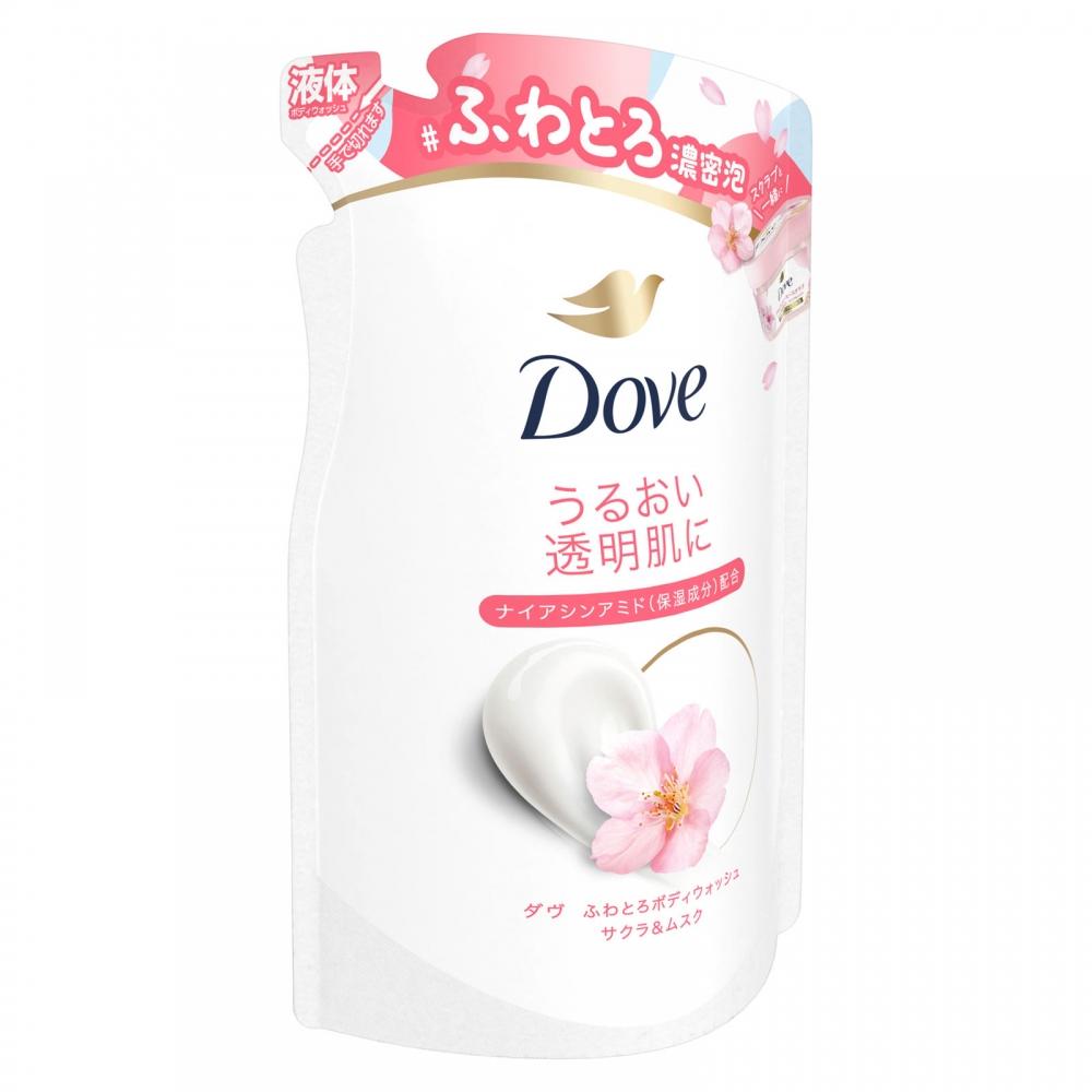 Unilever Body Wash Sakura   Musk Refill 340g