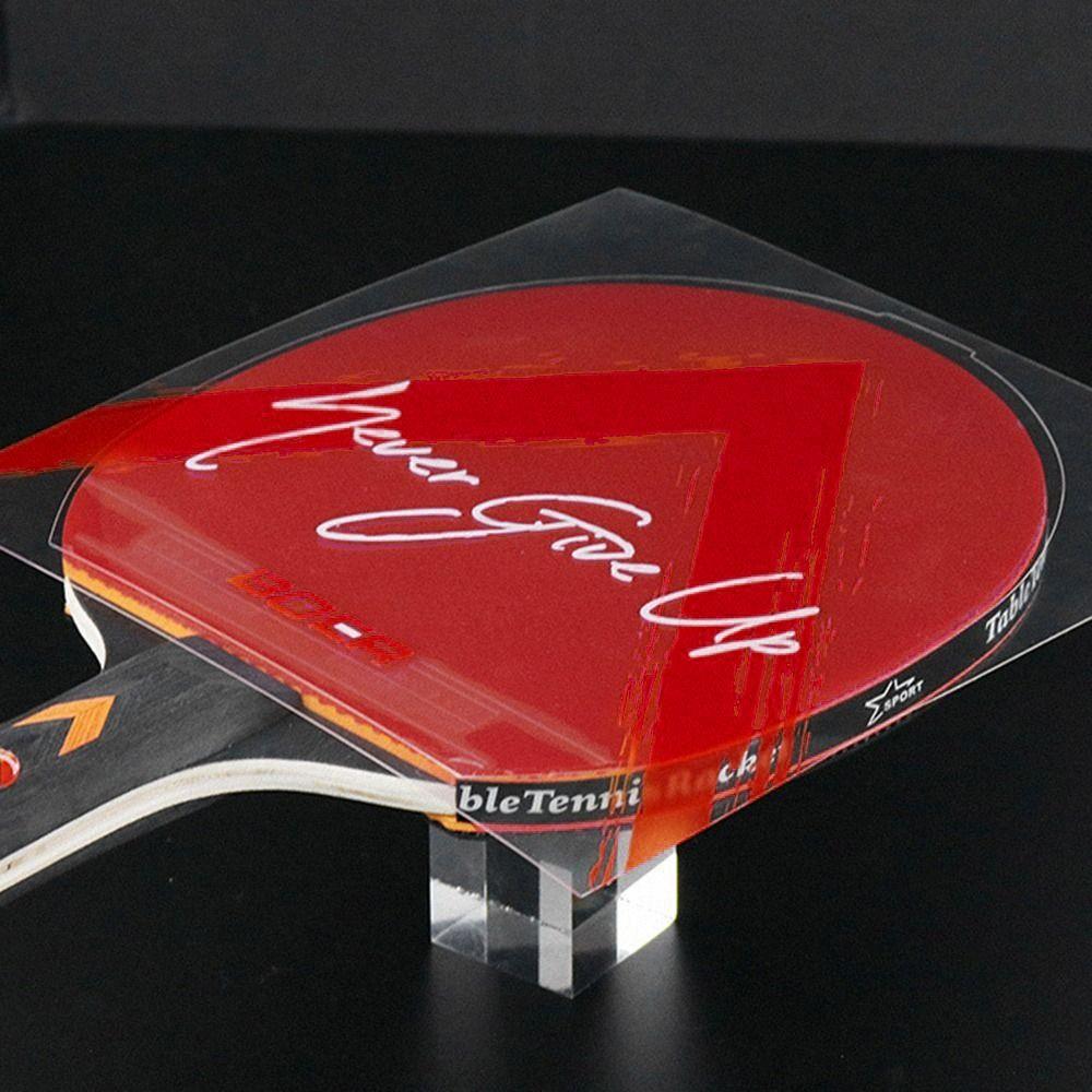 Self Adhesive Rubber Table Tennis Paddle Maintenance Cover Racket Rubber Protective Film