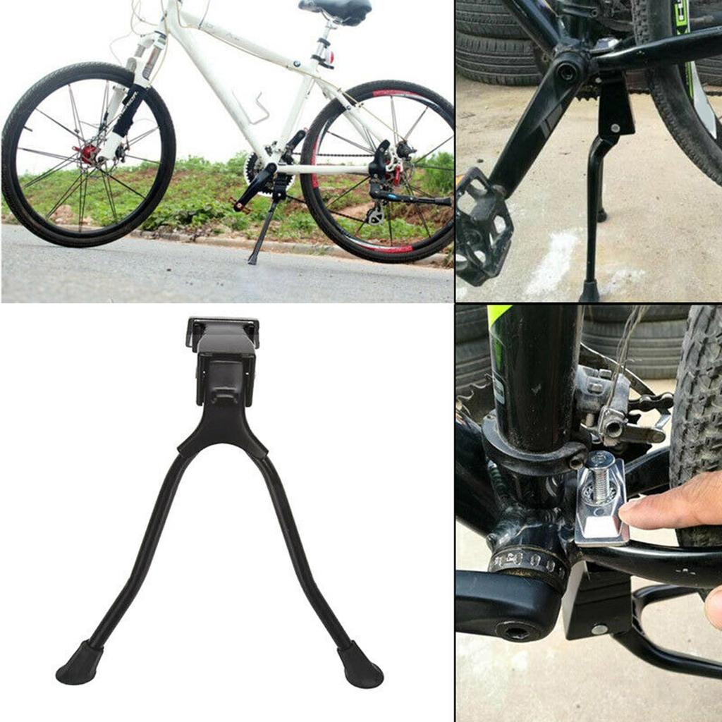 26 Inch Bike Center Stand Aluminum Top with Iron Fork for Mountain Bicycle Rear Wheel Lift Parking and Repair