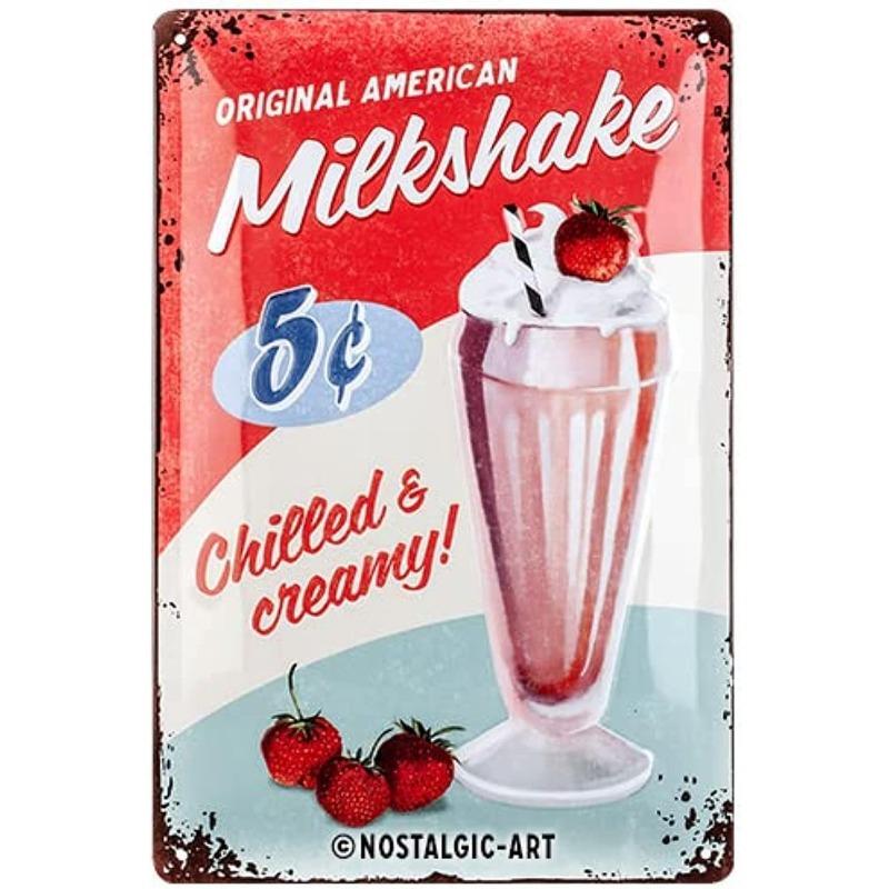 Metal Tin Poster Fast Food Vintage Tin Sign Plaque Metal Retro Plate Hot Dog Poster Wall Decor for Kitchen Cafe Diner Bar