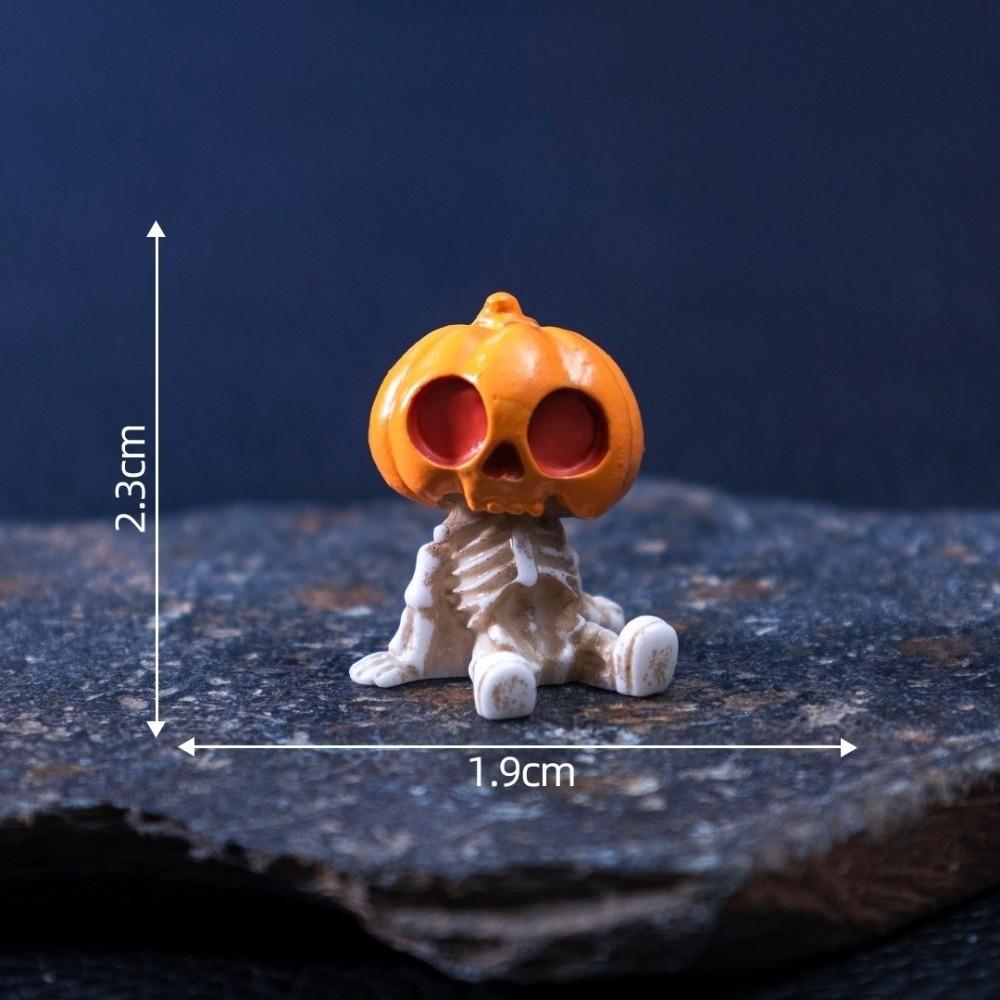 8 Pcs/Set Halloween Figurines Halloween Figurines Miniature Resin Craft Halloween Party