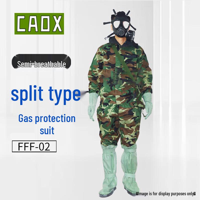 CAOXFFF02 Two-Piece Acid-Alkali Resistant Protective Suit