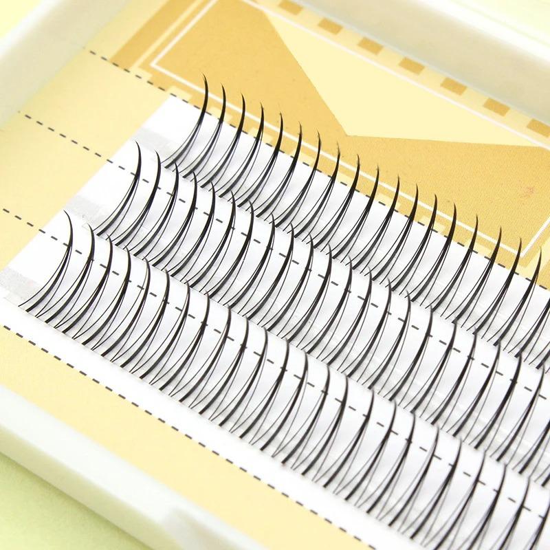 False eyelashes self grafting planting hot melt Fairy single cluster soft natural thick fake eye lashes extension 8mm белый