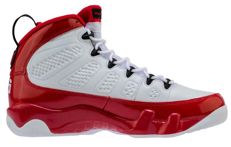 Jordan 9 Retro White Gym Red 302370-160