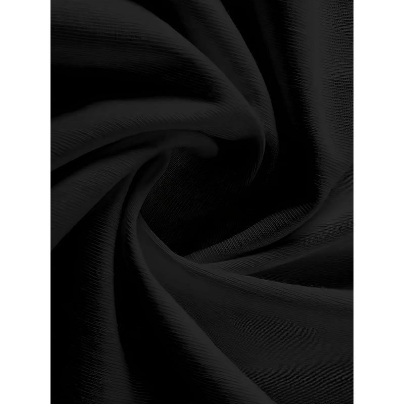 European Size Women'S Short Sleeve T-Shirt - Black T-Shirt with In January Happy Birthday Printed Design, Casual Round Neck, All-Season Fashion Top