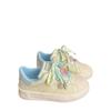 Middle school students women's board shoes original niche non-collision shell head white shoes 2025 spring Hong Kong style new chic tide