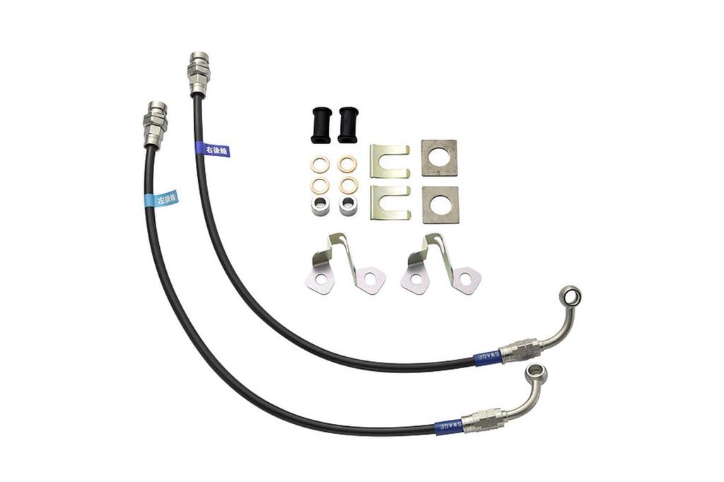 Swage Line Rear Hose Kit for Toyota Legacy Wagon (Black Coat) B4/Touring BM9/BR9/BMM/BRM/BMG/BRG (RKSW4818B)