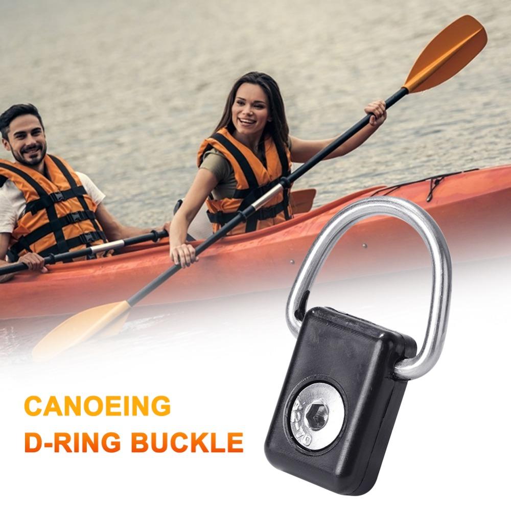 

Buckle D Buckle Deck Fitting Tie Ring Kayak Tie Down Kayak D Rings Boat Accessory Fishing Rigging