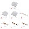 Silicone Hairpin Resin Molds, Hair Clip Clamps Models Hair Clips Silicone Resin Jewelry DIY Hand Making Hair Clip Mold