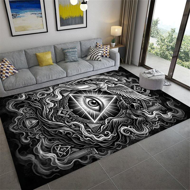 2025 New Knowing Eye Carpet Rug for Living Room Bedroom Home Sofa Decoration,Kids Play Non-slip Floor Mat136