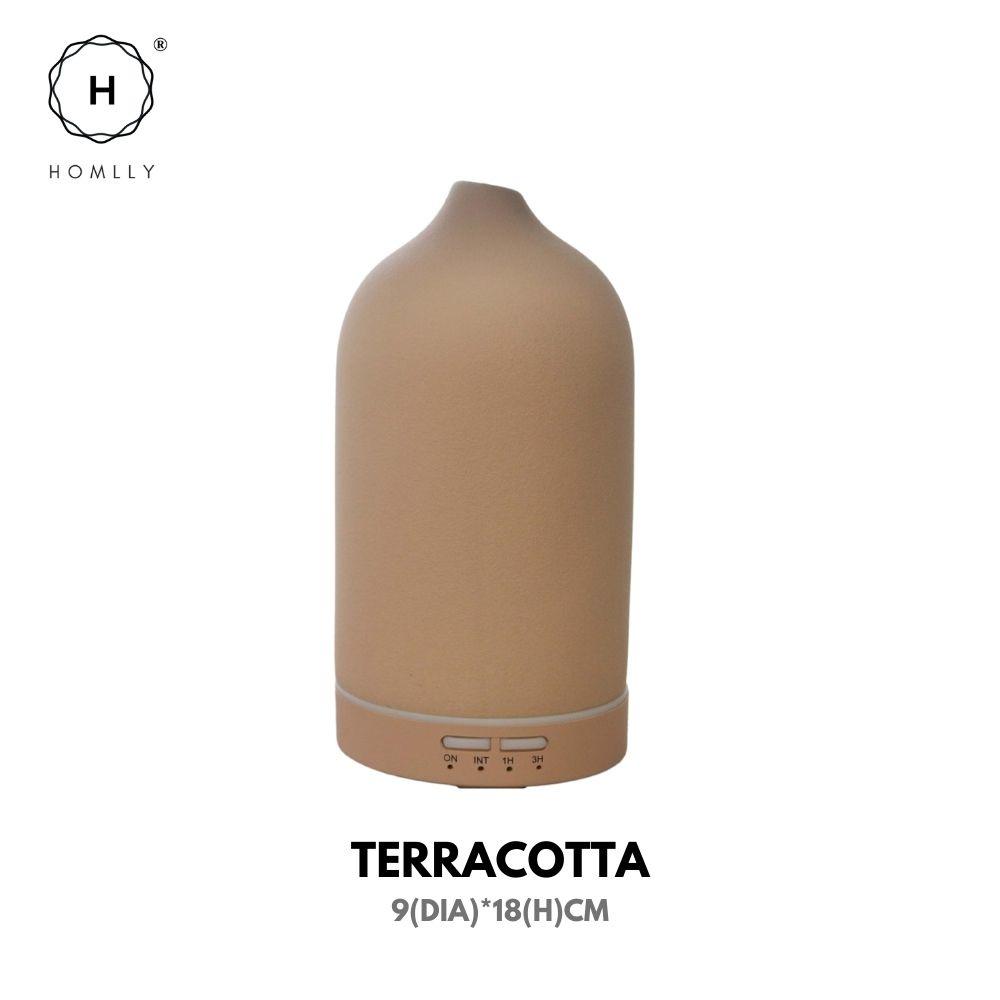 Homlly Ceramic Aromatherapy Essential Oil Diffuser Humidifier (120ml)