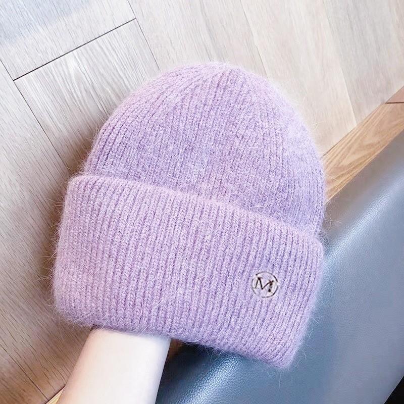 Winter Hats Woman Autumn Winter Thicken Versatile Knit Hat Warm Windproof Solid Color Winter Hat For Women Outdoor Casual Cap