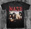 Wasp Band Members Tee Shirt Black Cotton Unisex Cotton Black T-Shirt