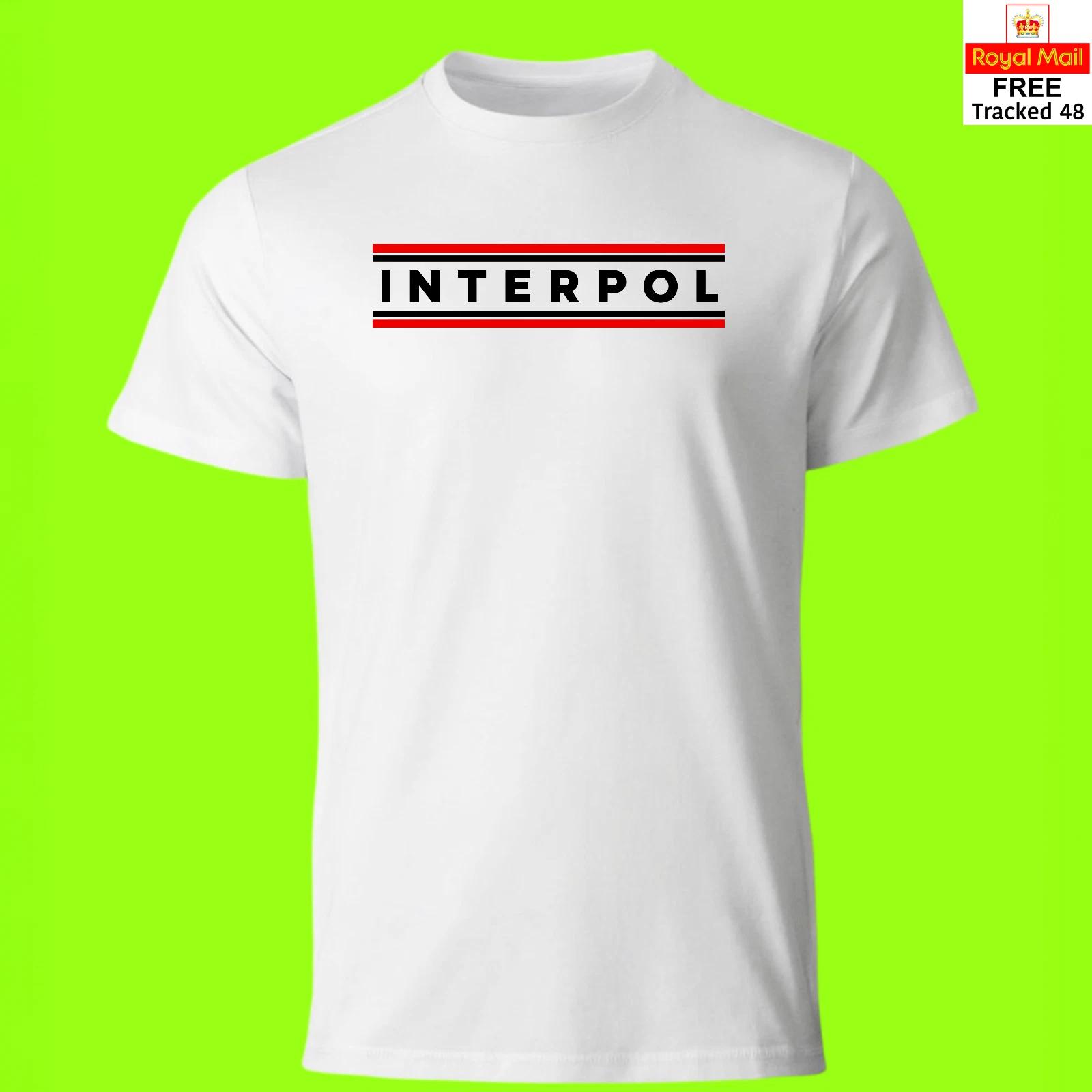 Interpol - T Shirt - Post Punk Indie Rock Music Band Group Festival 90s L