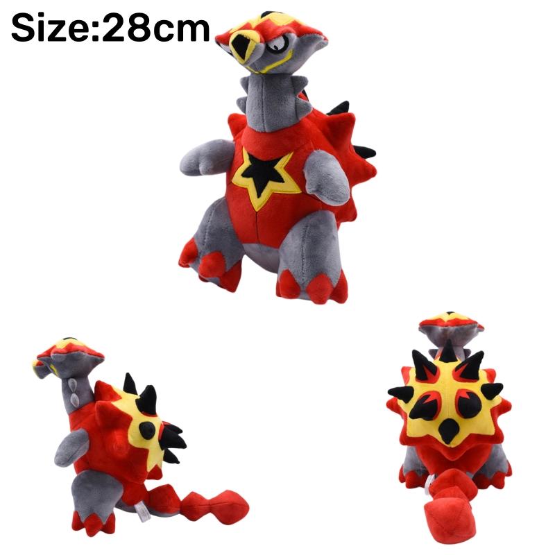 Peluche Pokemon Leggendari Lugia Lucario Giratina Koraidon Zacian Solgaleo Figure Cartoni Animati Morbido Giocattolo di Peluche Regali