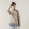 New Balance Sweatshirts Unisex Khaki Crew Neck Moderate Regular AMT21555-PEB