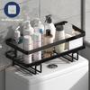 1pc Non Perforated Toilet Storage Rack Bathroom Miscellaneous Multifunctional Home Organizer Supplies