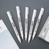 2 White waterproof marker pens