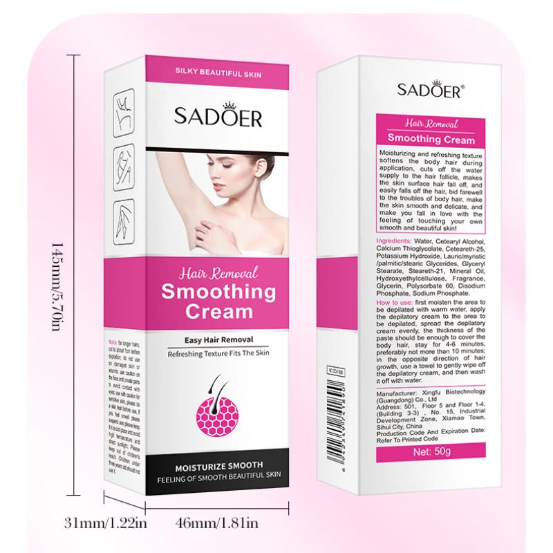 Hair Removal Cream SADOER Body Care Products 50g Skin Care Products