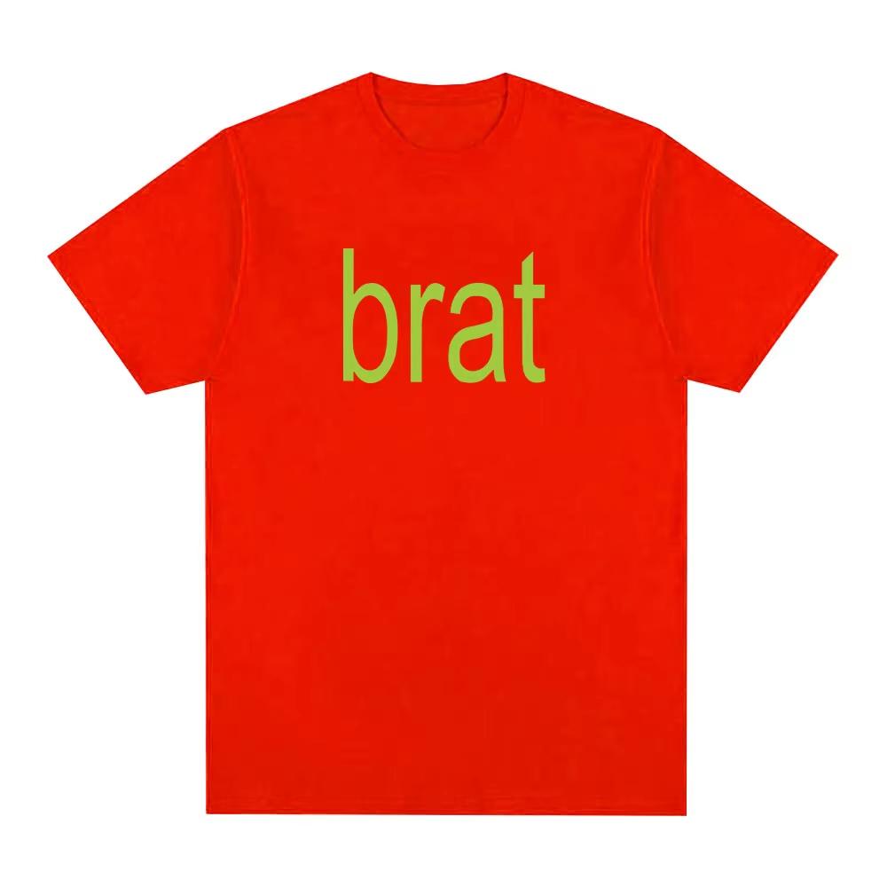 Charli Xcx with Special Guest Shygirl T-Shirts Brat Album Vintage T shirt Men_Women Clothing Oversized Unisex Harajuku high quality 4XL