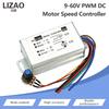DC9‑61V 11A PWM DC-Motor-Drehzahlregler Vorwärts-Rückwärts-Schalter Einstellbarer Geschwindigkeitsregler Regler