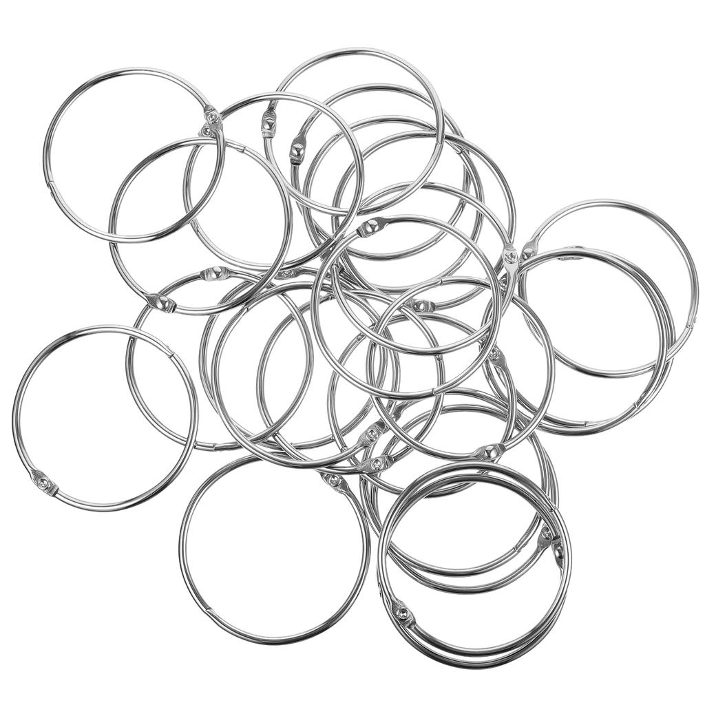 24 Stück Metallhaken für Duschvorhänge Robustes Design Schnellverbindungsstangen Einfache Farbe Klassische Duschvorhanghaken