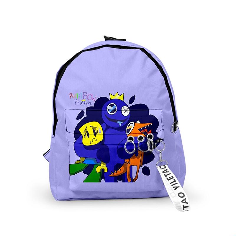 Roblox Rainbow Friends Robuster Polyester-Rucksack Schultasche Reise Weihnachtsgeschenk