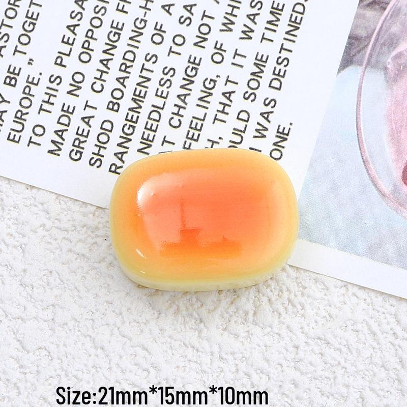 Cartoon Bear Bread Resin Accessories: DIY Jewelry, Hairpins, Shoe Buckles, and Cream Glue Decor