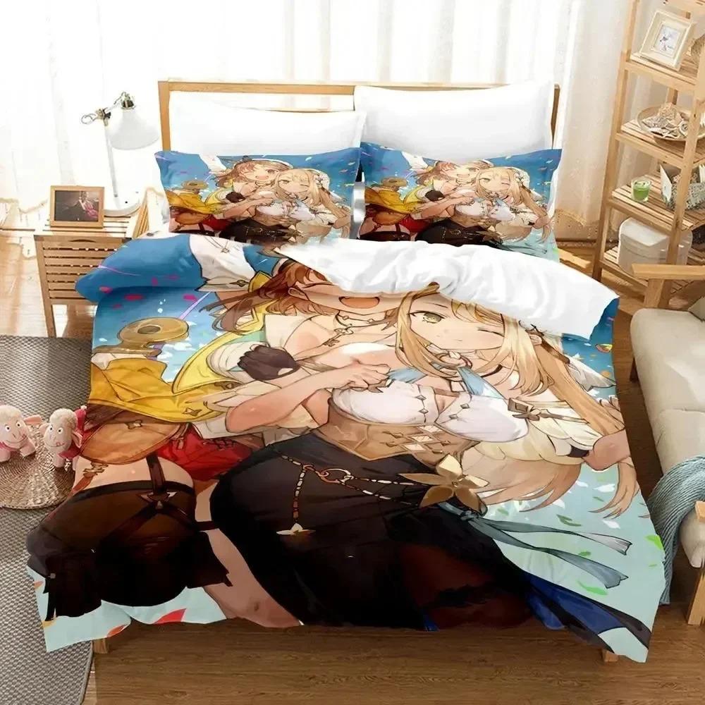 Comforter Atelier Ryza Ever Darkness & The Secret Hide Out Bedding Set Bedroom Soft Modern S Comefortable