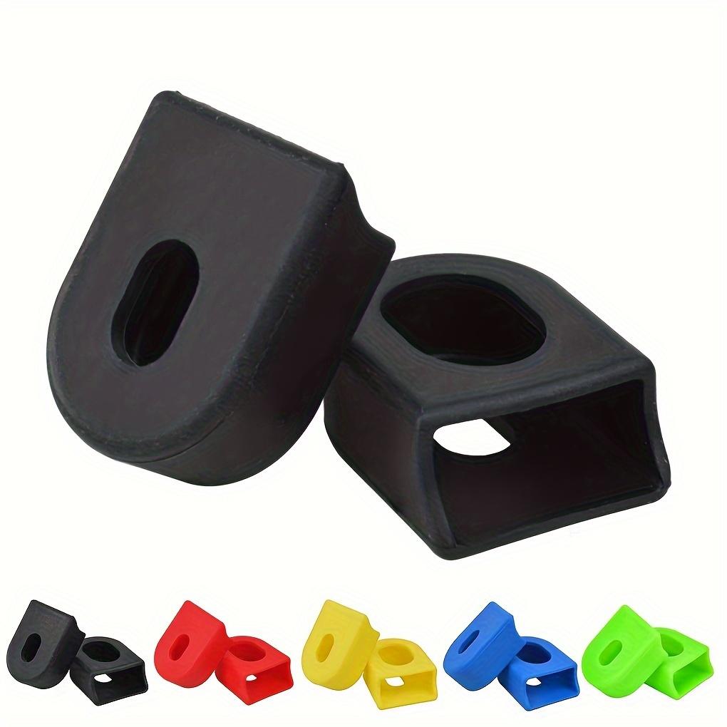 1 Pair Bicycle Crank Arm Protector Cover Mountain Road Bike Universal Crankset Protective Caps MTB Cycling Accessories