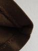 2025 Spring Women's European & American Style Brown Crew Neck Jacket and High Waist Pants Set
