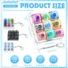 9 Keys Relaxing DIY Keyboard LED Keyboard Key Toy Stress 9Keys Relief Stress DIY Button Keycap Fidget Keychain Toys Gift
