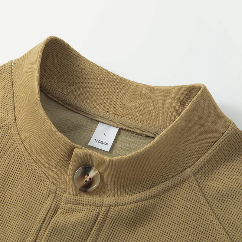 MIIOW Men's Stand Collar Casual Jacket