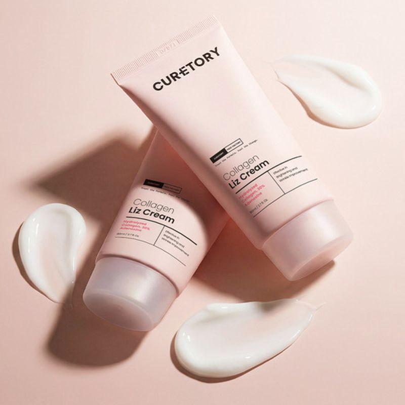 FACE FACTORY Elasticity-Improving Ultra-Low Molecular Collagen Liz Cream 80ml