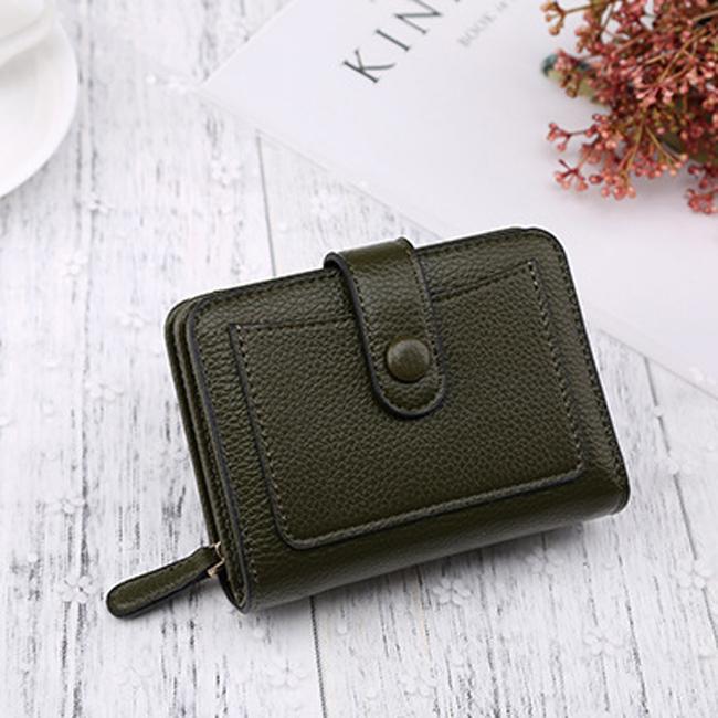 Women Wallets Cartera Small Wallet Coin Purse Short Zipper Hasp Wallet Fashion Female Leather Money Bag